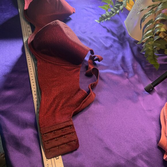 📌Vanity Fair 3 Full Figure Beauty Back Smoothing Bra's Lightly Lined Cups 40 DD - Picture 12 of 16